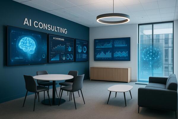 AIBridgeGap team working on AI solutions